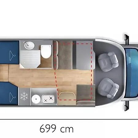 Camper Giottiline Siena 385 Luksuzni šotor *